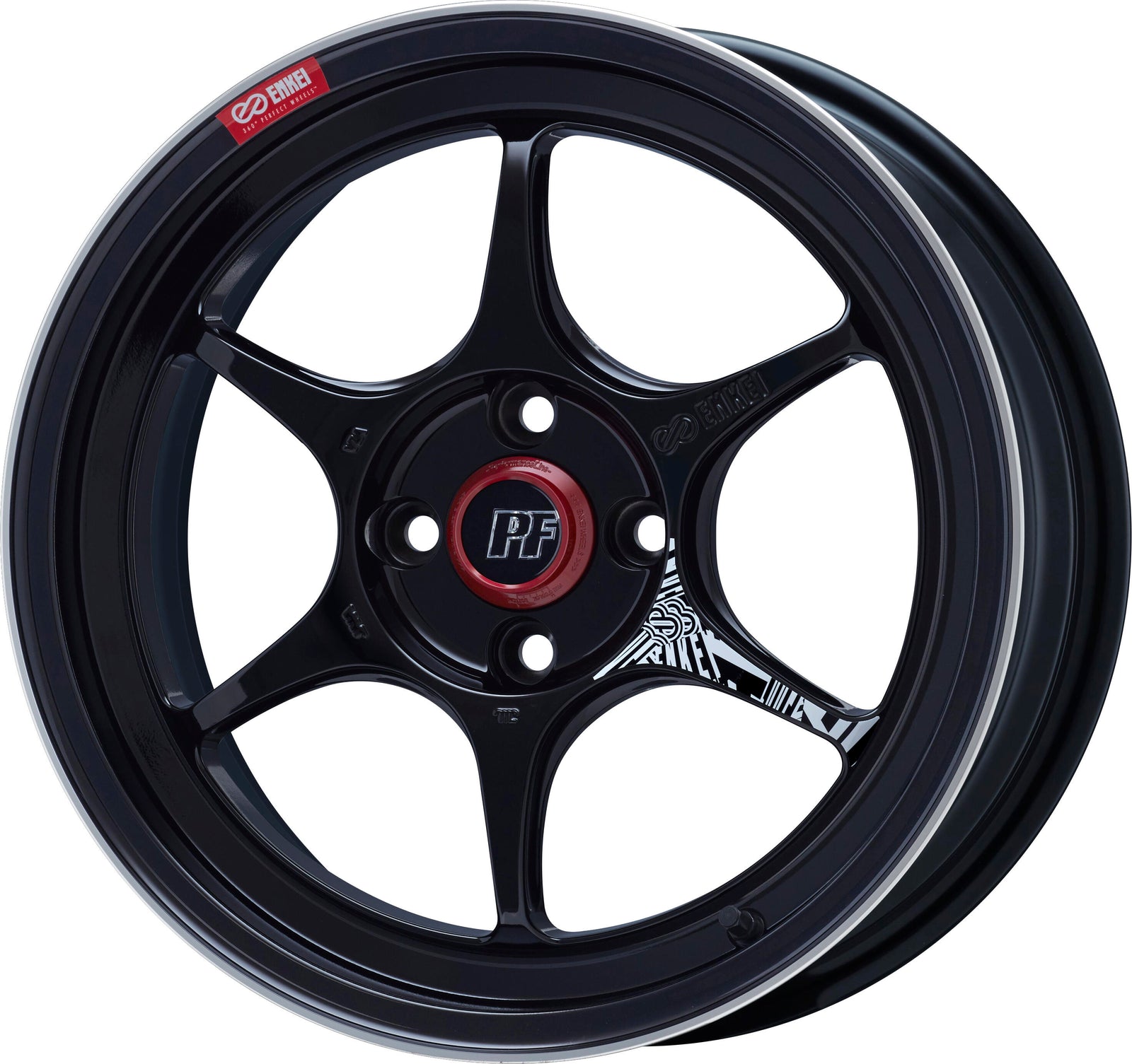 ENKEI PERFORMANCELINE PF06 17X9.5J 114.3X5 0 MACHINING BLACK ENKEI-00716