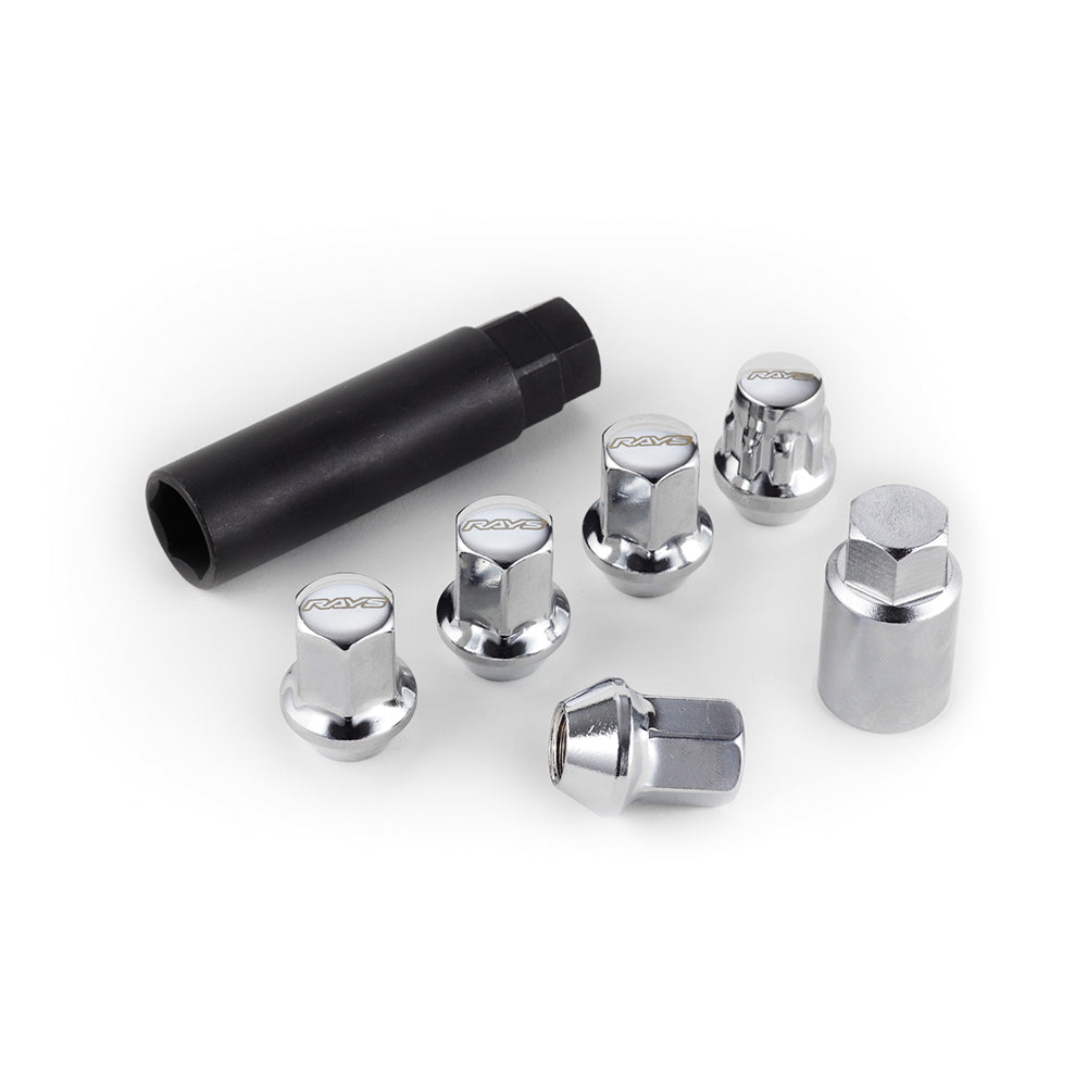 RAYS 17HEX L31 NUT&LOCK 12X1.25 4H CP (Chrome) 74082000003CP