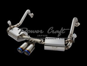 POWER CRAFT HYBRID EXHAUST MUFFLER SYSTEM FOR PORSCHE 981 CAYMAN BOXSTER  P-PO490101