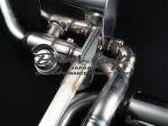 POWER CRAFT HYBRID EXHAUST MUFFLER SYSTEM WITH BLACK TAIL FOR PORSCHE 718 SPYDER CAYMAN GT4 CAYMAN GTS PDK P-PO600107-BKT
