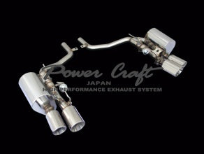 POWER CRAFT TURBO HYBRID EXHAUST MUFFLER SYSTEM FOR MASERATI QUATTROPORTE TURBO V8 2WD 3.8L P-MAS790101