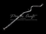 POWER CRAFT GENUINE REAR MUFFLER ONLY MIDDLE STRAIGHT PIPE LATE MODEL FOR TOYOTA FT86 ZN6 P-TO050120
