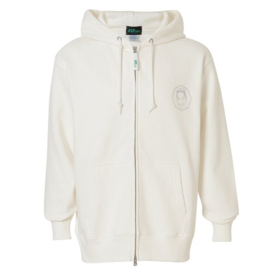 K1 PLANNING CRAFTSMAN ZIP UP HOODIE 2022 L WHITE P0006-L-WH
