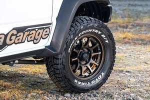 SHOWA GARAGE SNAP-WADE ALUMINUM WHEEL 16-INCH 16X5.5 0MM GLOSS BRONZE FOR SUZUKI JIMNY SIERRA JB74/JB43) JIMNY NOMAD JC74 W00246