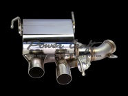 POWER CRAFT HYBRID EXHAUST MUFFLER SYSTEM USE GENUINE TAIL WITH X TUBE  FOR FERRARI F12 TDF P-FE930104-SE