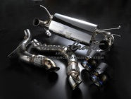 POWER CRAFT HYBRID EXHAUST MUFFLER SYSTEM FOR FERRARI 488 PISTA P-FE880103