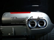 POWER CRAFT HYBRID EXHAUST MUFFLER SYSTEM TITAN TAIL WITH X TUBE  FOR FERRARI F12 TDF P-FE1030101-SE