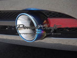 POWER CRAFT HYBRID EXHAUST MUFFLER SYSTEM WITH BLACK TAIL FOR ASTON MARTIN DB9  P-AS630101-BKT