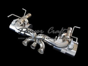 POWER CRAFT HYBRID EXHAUST MUFFLER SYSTEM GENUINE CATALYST FOR FERRARI 488 ITALIA P-FE450101