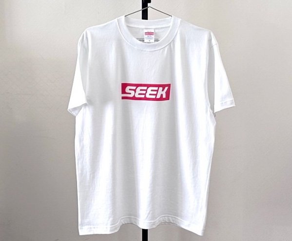 SEEKER SEEK SHORT SLEEVE T-SHIRT BOX LOGO BLACK COLOR M SIZE FOR  SEEK-SHIRT-BM