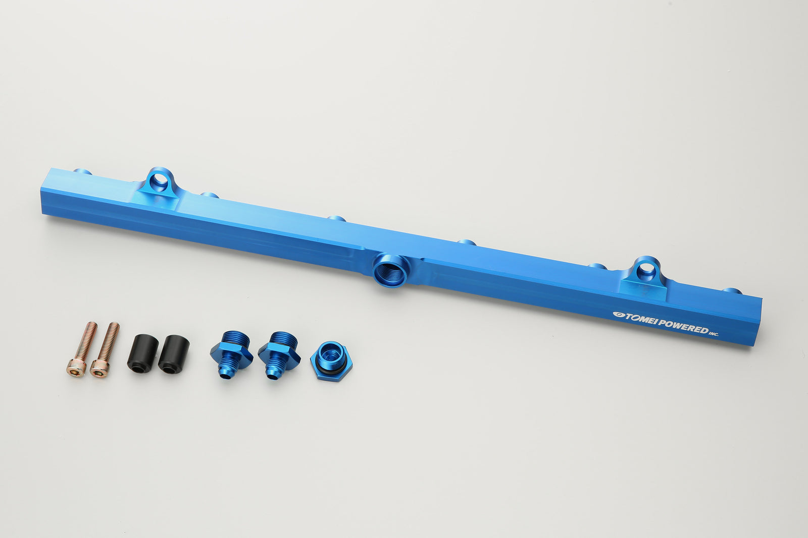 TOMEI FUEL DELIVERY PIPE DENSO AN6 BLIND BLUE FOR NISSAN SKYLINE GT-R BNR32 BCNR33 BNR34 RB26DETT 186007
