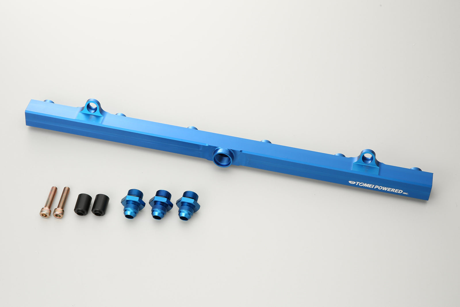 TOMEI FUEL DELIVERY PIPE DENSO AN8 BLUE FOR NISSAN SKYLINE GT-R BNR32 BCNR33 BNR34 RB26DETT 186008