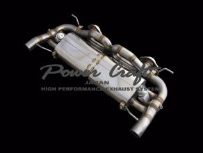 POWER CRAFT HYBRID EXHAUST MUFFLER SYSTEM WITH BLACK TAIL FOR ASTON MARTIN DB9  P-AS630101-BKT