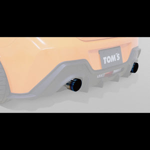 TOMS TITANIUM 4-TAIL VER.2 FOR TOYOTA GR86 ZN8 17400-TZN85