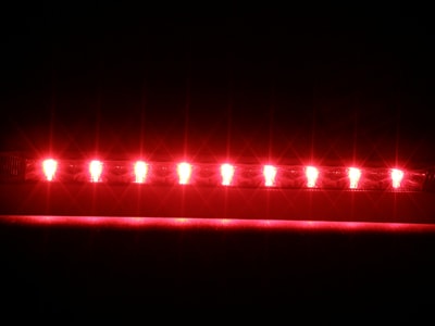 CRYSTAL EYE CRYSTAL LED HIGH MOUNT LAMP CRYSTAL RED FOR TOYOTA HARRIER 30  K010RR