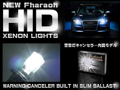 CRYSTAL EYE PHARAOH NEW HID KIT H1 6500 KELVIN WITH BUILT-IN BULB FAILURE WARNING CANCELLER FOR  C011HI
