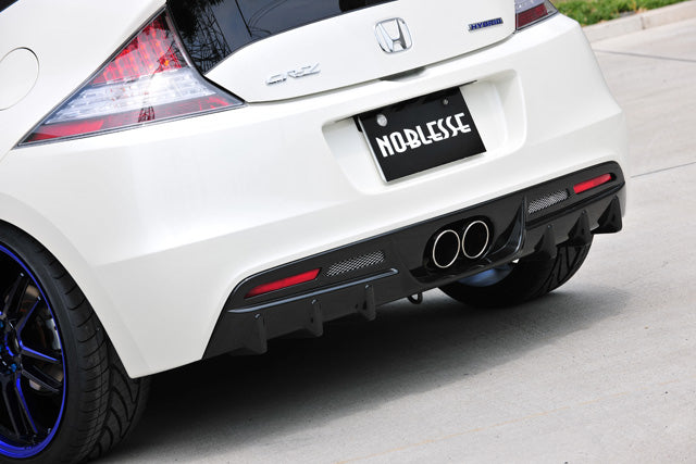 NOBLESSE  REAR DIFFUSER FRP BLACK METALLIC FOR HONDA CR-Z ZF1 ZF2 NRD-ZF1-209