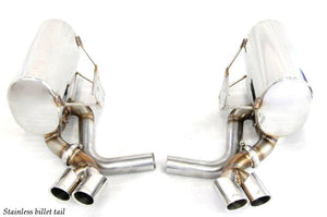 KREISSIEG CAT-BACK F1 SOUND VALVETRONIC EXHAUST SYSTEM TITANIUM FLOATING CURL TAIL SANDBLASTED KSG LOGO MARK FOR PORSCHE 996 CARRERA 02'~04' 3.6L P996CE-01-TITANIUM-3.6L