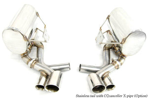 KREISSIEG CAT-BACK F1 SOUND VALVETRONIC EXHAUST SYSTEM STAINLESS STEEL FLOATING CURL TAIL SANDBLASTED KSG LOGO MARK FOR PORSCHE 996 CARRERA 4S  P996C4-01-STAINLES