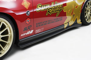 SUN LINE RACING SLR SPORT AERO 3-PIECE SET FRP UNPAINTED FOR NISSAN FAIRLADY Z 370Z Z34 SUN-LINE-RACING-00004