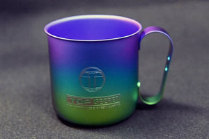 TOP SECRET TITANIUM MUG BLUE TITANIUM FOR  TOP-SECRET-00347