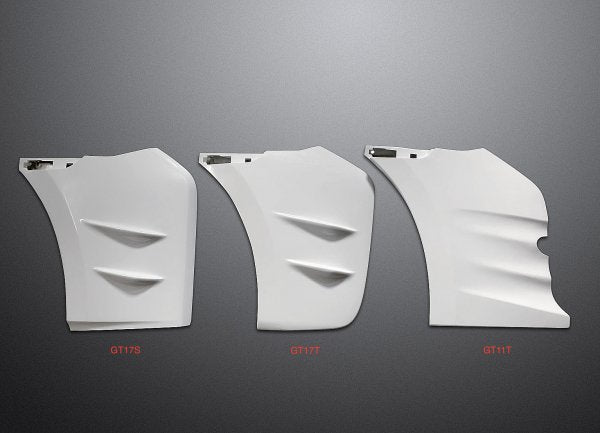 TOP SECRET GT WIDE FRONT FENDER FOR NISSAN GT-R R35 M17 WITH STOCK BUMPER TOP-SECRET-00080