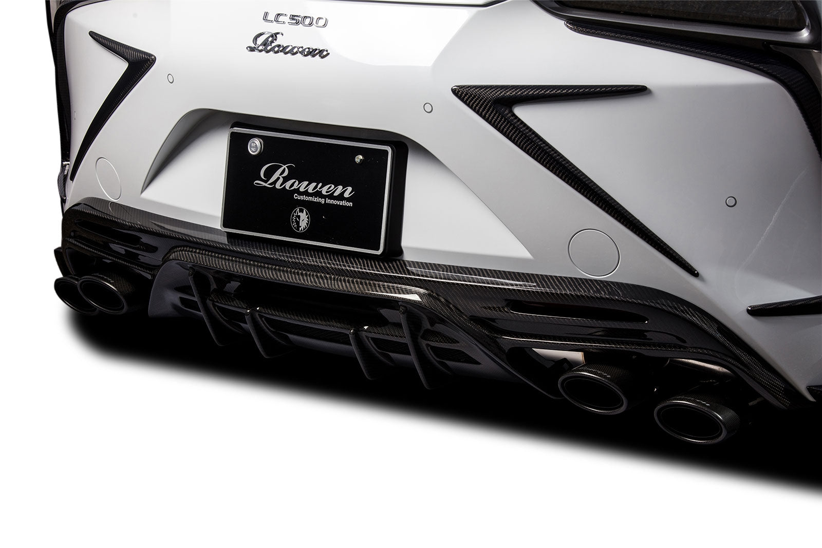 ROWEN EXHAUST PREMIUM01S COUPE WITH VARIABLE VALVE FOR GENUINE BUMPER FOR LEXUS LC500 1L007Z10S