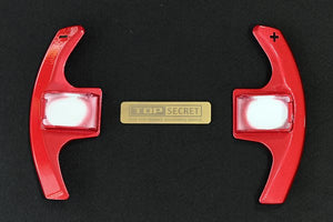 TOP SECRET M17 PADDLE SHIFTERS GOLD WITH BLACK MARK FOR NISSAN GT-R R35 TOP-SECRET-00137
