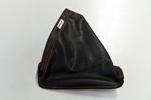 TOP SECRET HANDBRAKE BOOTS GOLD STITCHING FOR NISSAN SKYLINE GT-R BNR32 TOP-SECRET-00432