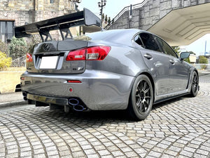 LEMS DRY CARBON REAR UNDER DIFFUSER CLEAR COAT FOR LEXUS IS F USE20 L517-2