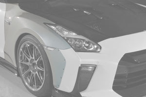 TOP SECRET M17 FRONT WIDE FENDER TYPE 3 FRP FOR NISSAN GT-R R35 TOP-SECRET-00085