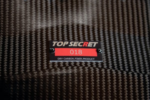 TOP SECRET DRY CARBON BONNET – NORMAL SHAPE FOR NISSAN FAIRLADY Z RZ34 TOP-SECRET-00067