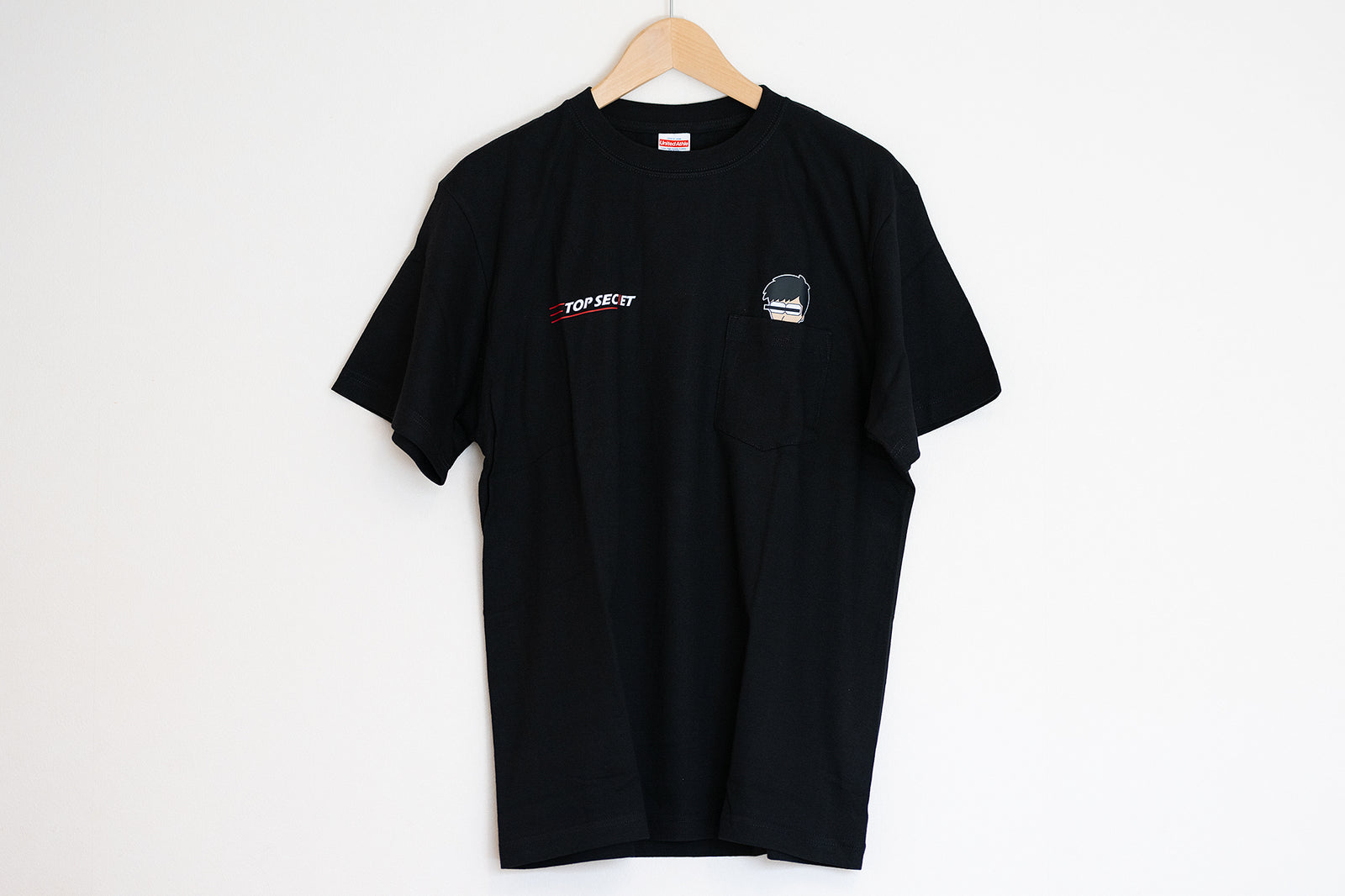 TOP SECRET POCKET SMOKEY T-SHIRT BLACK XL TOP-SECRET-00057