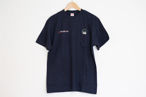 TOP SECRET POCKET SMOKEY T-SHIRT NAVY S TOP-SECRET-00046