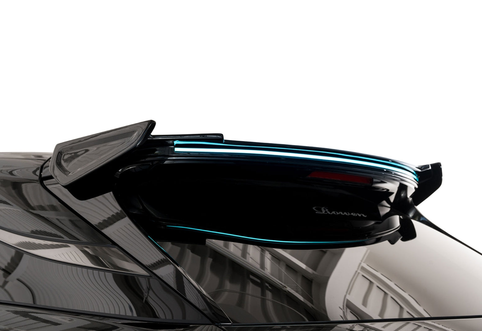 ROWEN REAR WING LED LINER FRP GUNMETAL FOR LEXUS RX F-SPORT RX500h 350 TALH17 TALH15 1L016W00-G