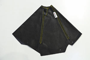 TOP SECRET SHIFT BOOTS GOLD STITCHING FOR NISSAN SKYLINE GT-R BNR34 TOP-SECRET-00362