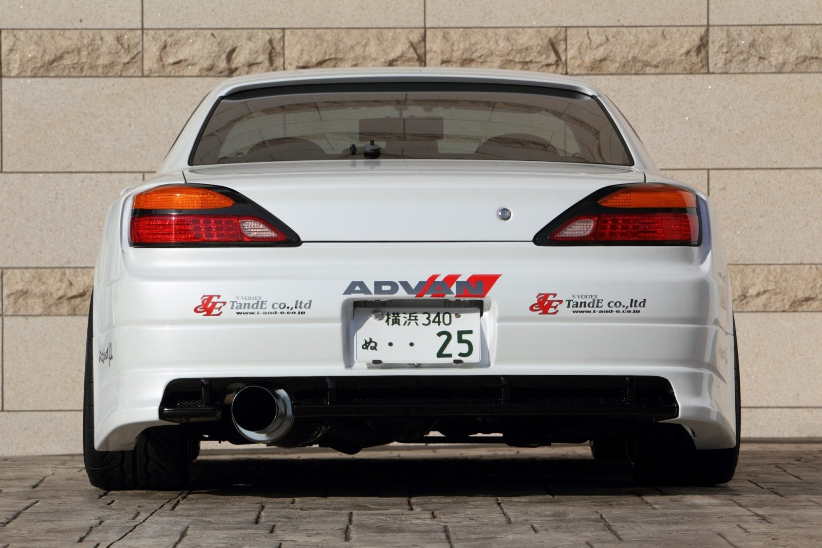 CAR MAKE T&E VERTEX EDGE REAR ROOF SPOILER FOR NISSAN S15 SILVIA CARMAKETE-03058