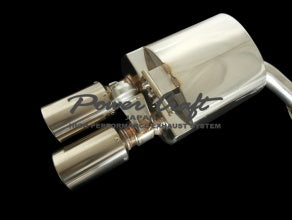 POWER CRAFT HYBRID EXHAUST MUFFLER SYSTEM V8 WITH BLACK TAIL FOR PORSCHE PANAMERA S PANAMERA 4S P-PO470109-BKT