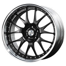 TWS EXLETE 107M 21X10.5J HIGH(D) 30 5X130 FLAT BLACK (FB) FOR  TWS-112301