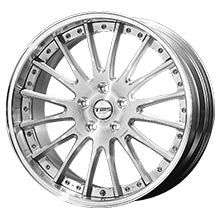 TWS EXLETE 108M 20X7.5J HIGH(D) 17 5X100 BRUSHED (BRS) FOR  TWS-81831