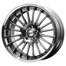 TWS EXLETE 118F EXE 20X9.5J HIGH(D) 43 5X114.3 FLAT HYPER GUNMETAL (FHGM) FOR  TWS-17640
