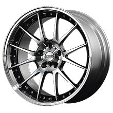 TWS EXLETE 206S 20X12.0J SUPER HIGH(E) 44 5X114.3 GLOSS BLACK/CUT FINISH (GB/C) FOR  TWS-27215
