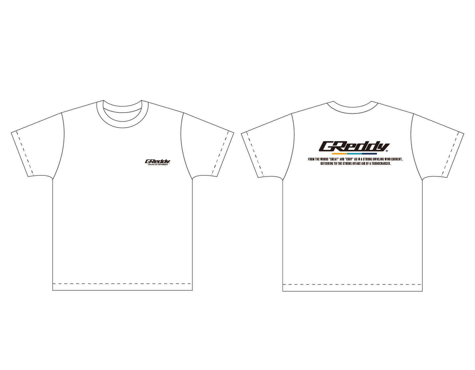 GREDDY T-SHIRT (2023) WHITE XXXL 18001888