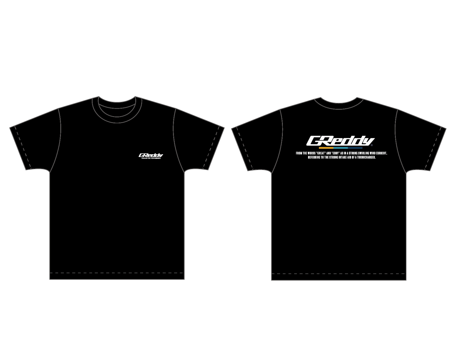 GREDDY T-SHIRT (2023) BLACK L 18001879