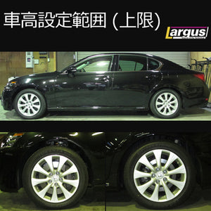 LARGUS SPEC S COILOVER KIT FOR LEXUS GS300H AWL10 2WD 01011209093-QQ-568