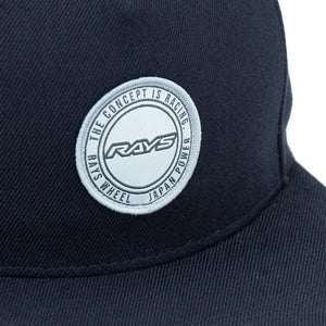 RAYS RAYS CAP RAYS CIRCLE 24A BLACK	 FOR  7409020002560 