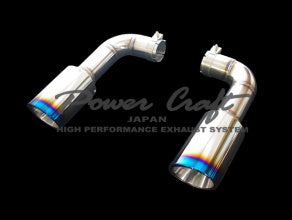 POWER CRAFT TAIL FINISH WITH BLACK TAIL FOR AUDI Q7 3.0T  P-AU740103-BKT