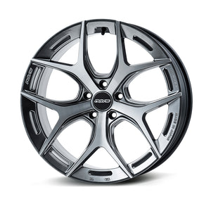 RAYS HOMURA 2X5FT 19X8.5J +45 5X112 DIAMOND CUT SIDE GRACE SILVER (QAJ) 27379854520QAJ
