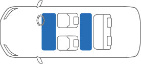 KARO GRAN SISAL CAMEL BLACK FLOOR MATS FOR Subaru Sambar KV3 GRAN-SISAL-685-CAMEL-BLACK