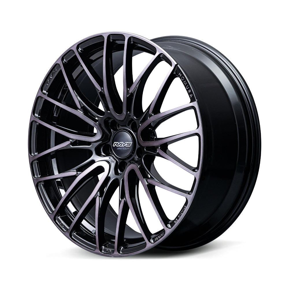 RAYS HOMURA 2X10BD BLACK CLEAR EDITION 19X8J +45 5X120 GLOSSY BLACK/BLACK CLEAR (BFJ) FOR  27299804521BFJ